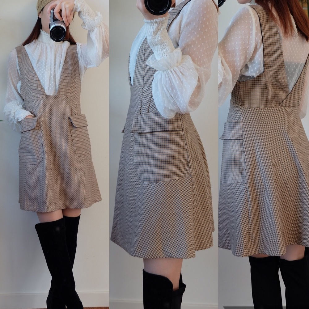 Zara overall Dress SZ XS